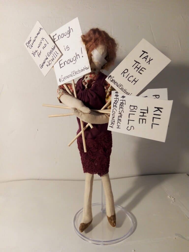 Protest Doll